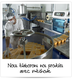 Nous &eacute;laborons nos produits avec m&eacute;thode